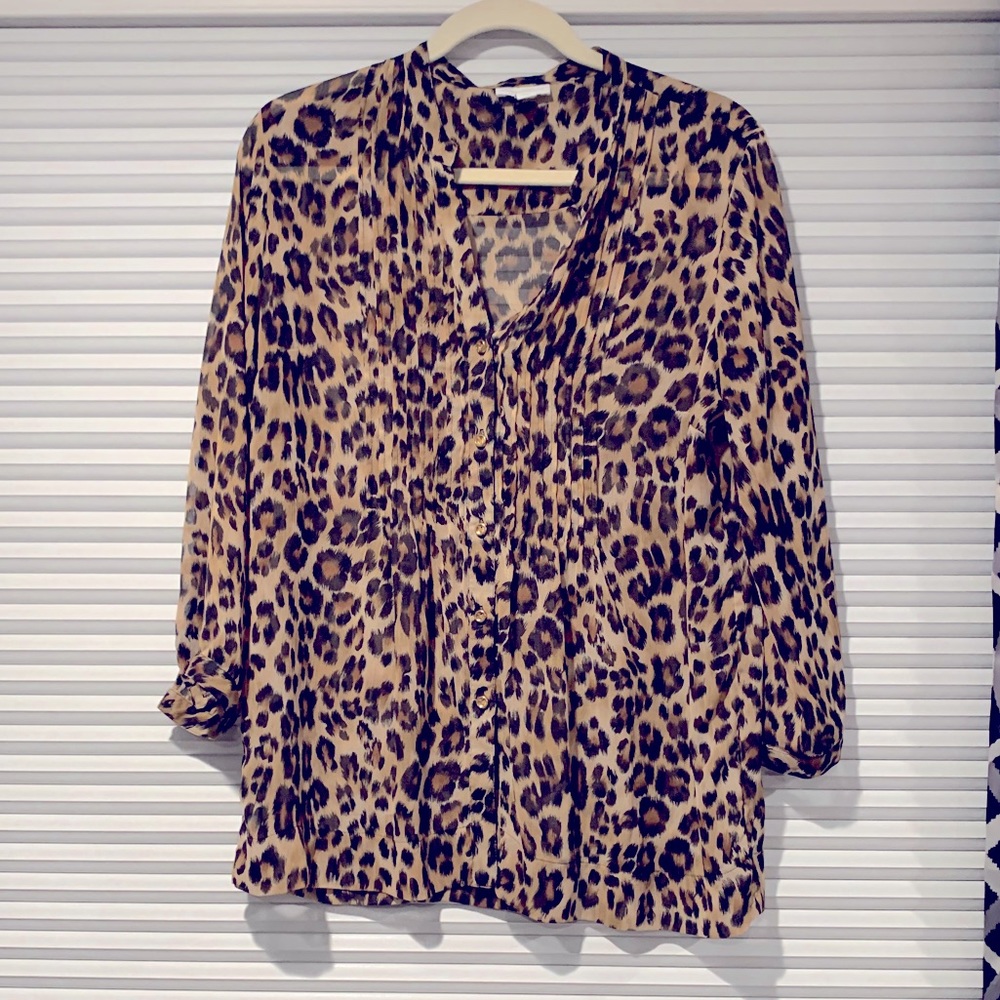 Leopard Print blouse